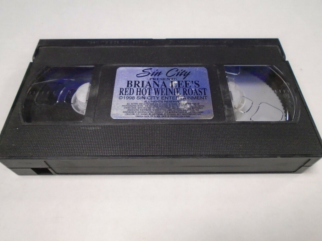 Briana Lee's Red Hot Weinie Roast 1998 Sin City Adult VHS 020719AMP2
