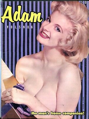 Adam Magazine Cover Girl Bambi vol.5 #6 1961 101817lm-ep2