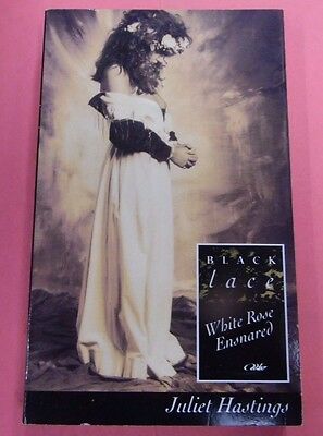 Black Lace- White Rose Ensnared Novel by Juliet Hastings 1996 102213lm-epa