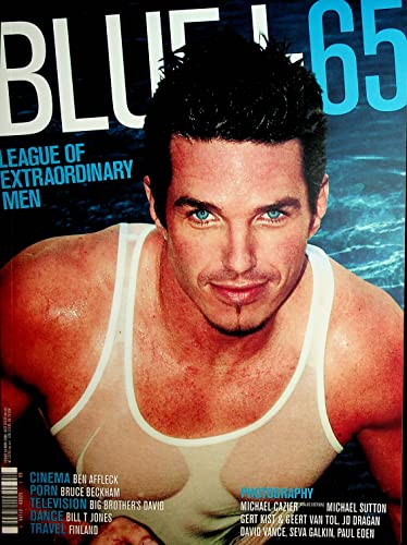 Blue Gay Men's Magazine League Of Extraordinary Men/Ben Affleck/Bruce Beckham #65 November 2006