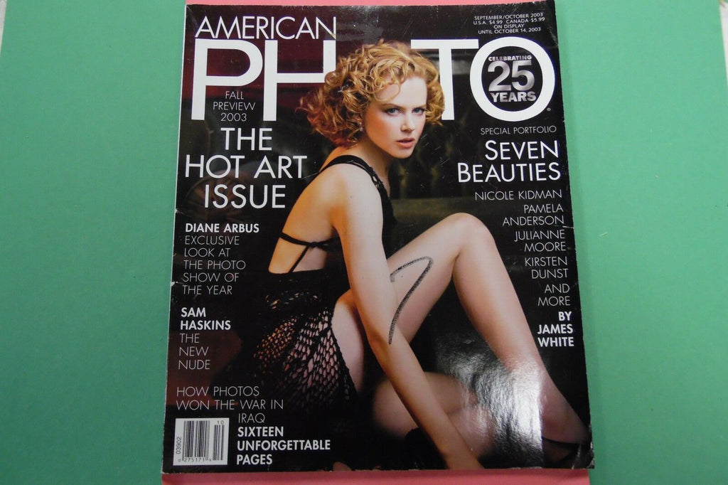 American Photo Magazine Nicole Kidman Fall Preview 2003 112816lm-ep