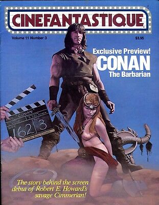 Cinefantastique Magazine Conan- Arnold Schwarzenegger vol.11 #3 020718lm-ep2