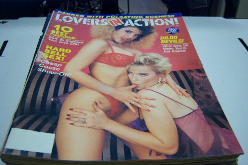Lovers in Action Busty Adult Magazine "10 Best Positions! How to Improve Your Love Life!" January 1991