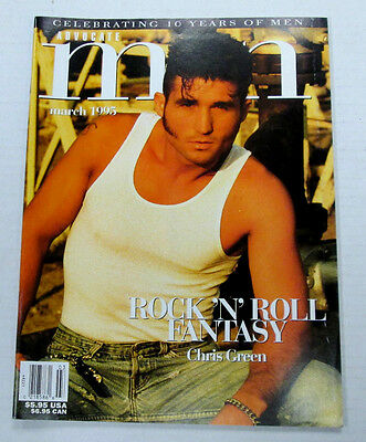 Advocate Men Gay Adult Magazine Chris Green March 1995 ex 091914lm-ep