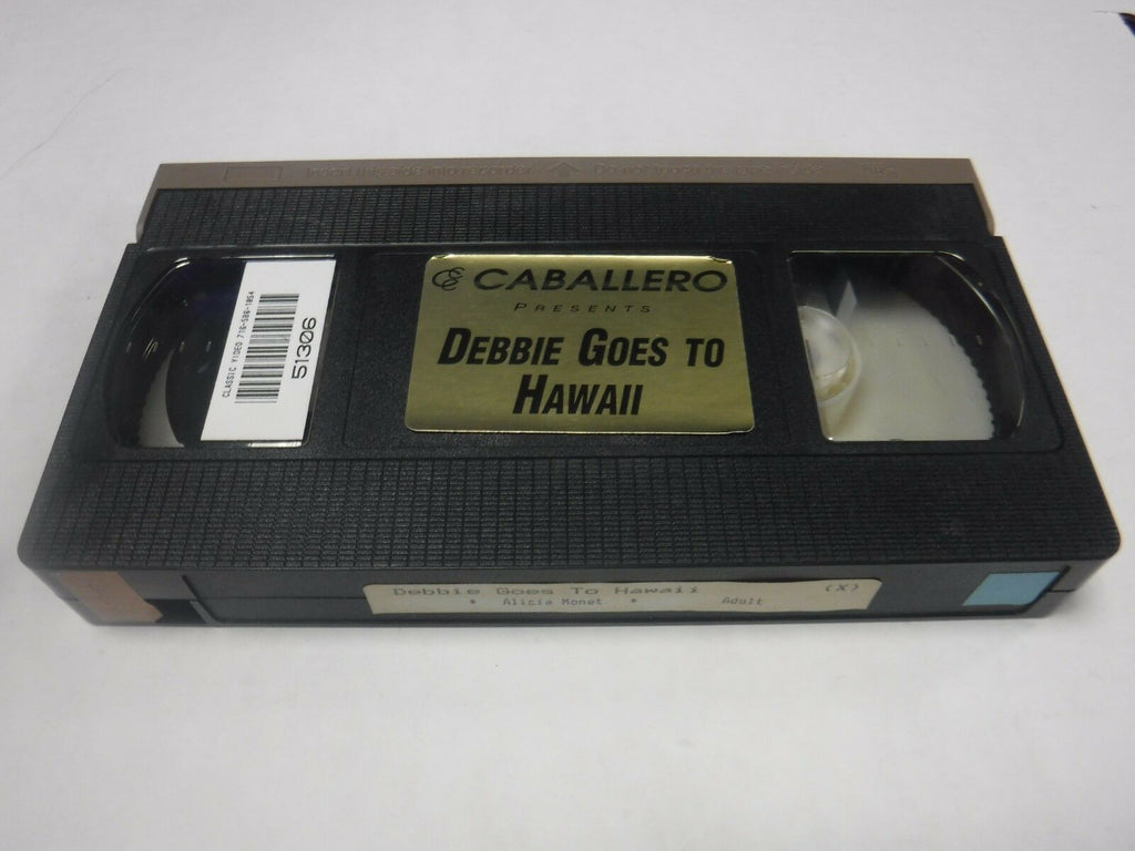 Debbie Goes to Hawaii Alicia Monet John Leslia 1998 76mins Adult VHS 010519AMP