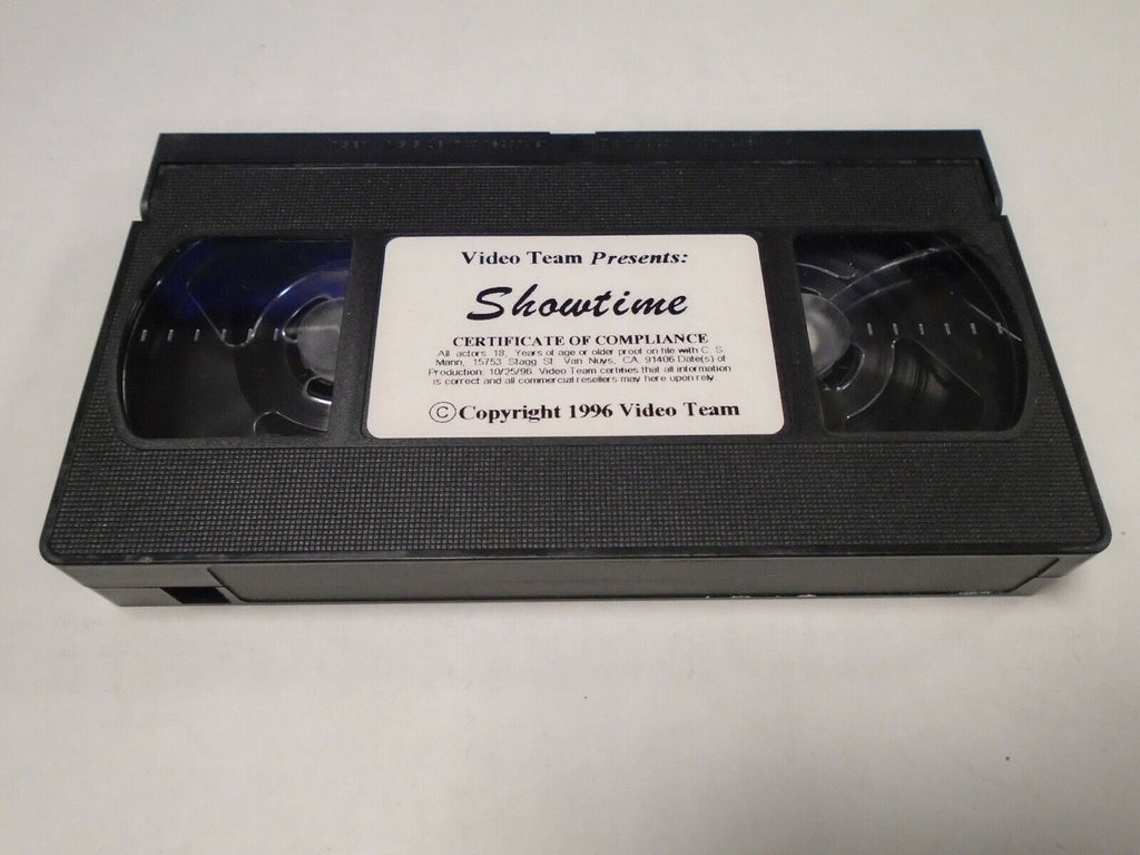 Showtime 1996 Video Team Adult VHS 042219AMP3