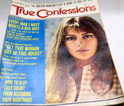 True Confessions Adult Magazine April 1972 120613lm-ep