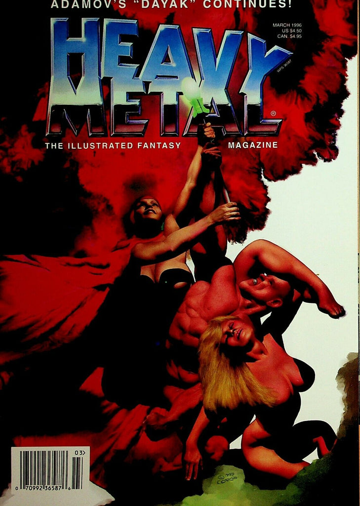 Heavy Metal Magazine Adamov's "Dayak" continues! March 1996 080420lm-ep