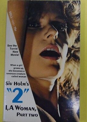 "2" I, A Woman, Part Two Adult Novel by Siv Holm 1969 070813lm-epa