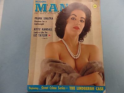 Modern Man Magazine Frank Sinatra/Liz Taylor March 1963 050316lm-ep