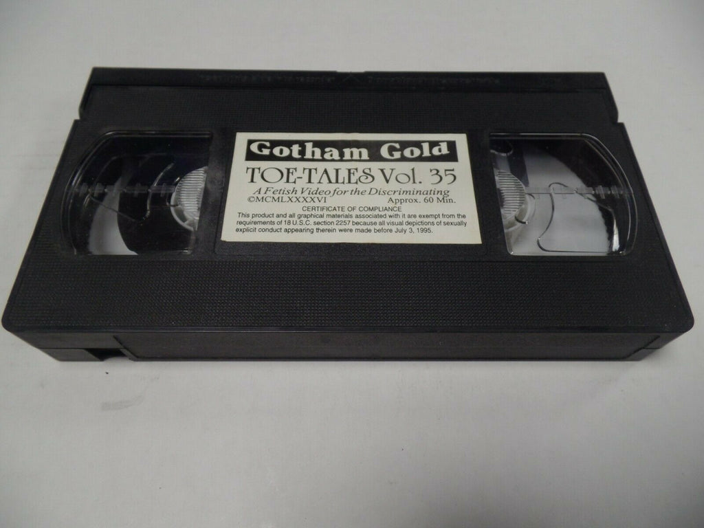 Gotham Gold Toe-Tales Vol 35 1995 Adult VHS 030119AMP3