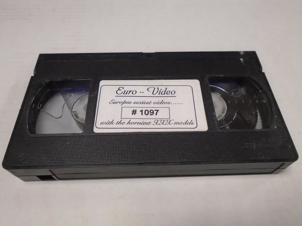 Euro-Video #1097 Horniest XXX Models European Vintage Adult VHS 011519AMP2