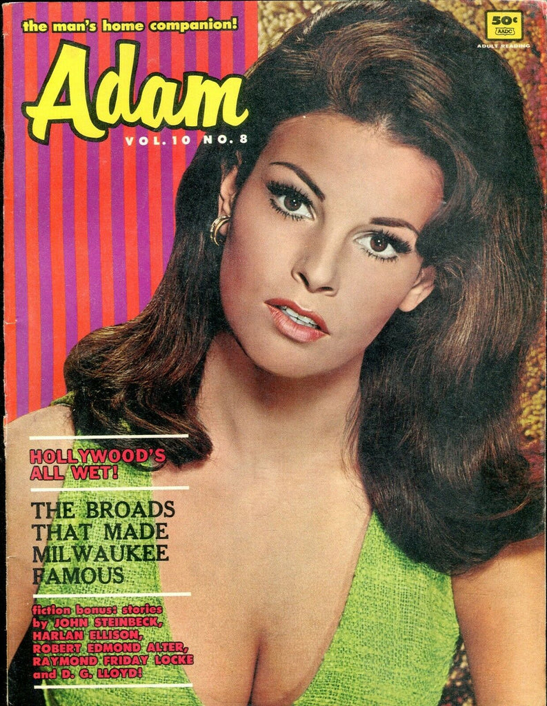 Adam Magazine June Wilkenson vol.10 #8 August 1966 100819lm-ep