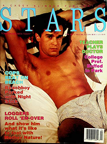 Stars Gay Magazine Danny Bliss April 1991