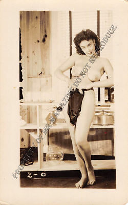 Adult Vintage B&W Photo 2.5x4 Sexy Pin Up Lesbians Undressing Strip Tease 67HR