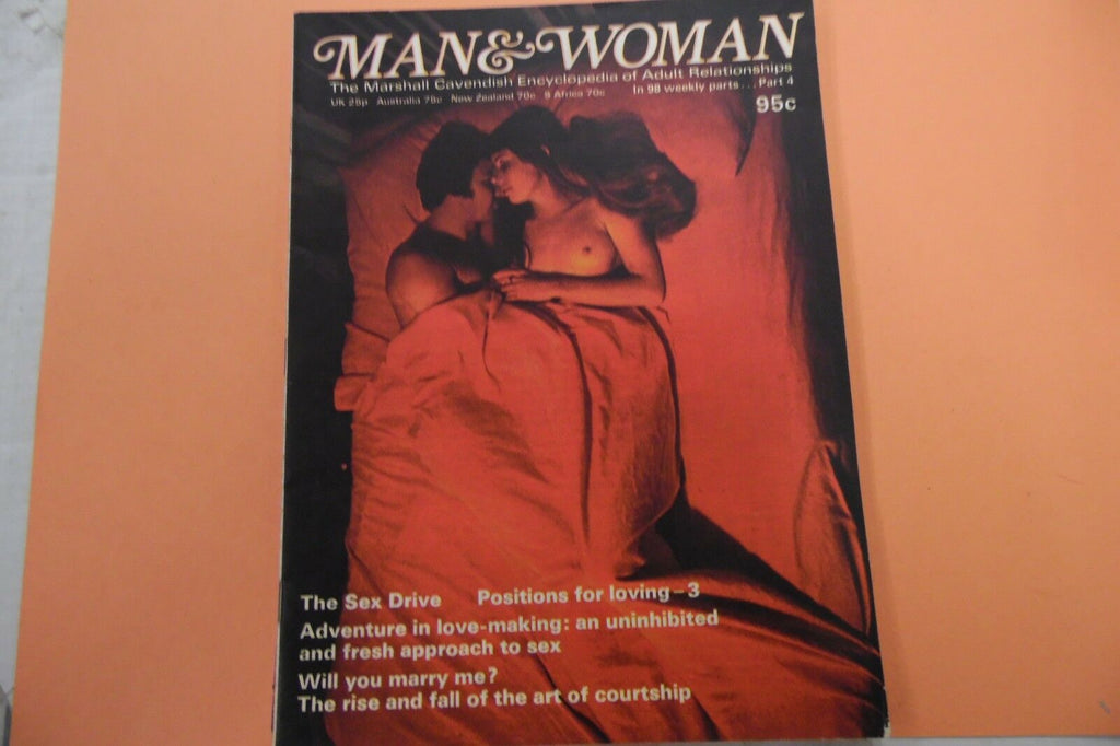 Man & Woman Marshall Cavendish Encyclopedia Magazine part 4 CLEARANCE 110716lm-ep4