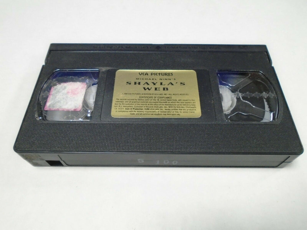 Shayla's Web Jessica Drake Erik Everhard 2000 Adult VHS 032119AMP3