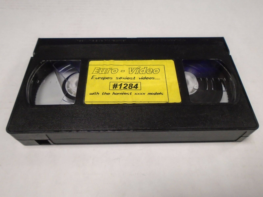 Euro-Video #1284 Horniest XXX Models European Vintage Adult VHS 011519AMP2