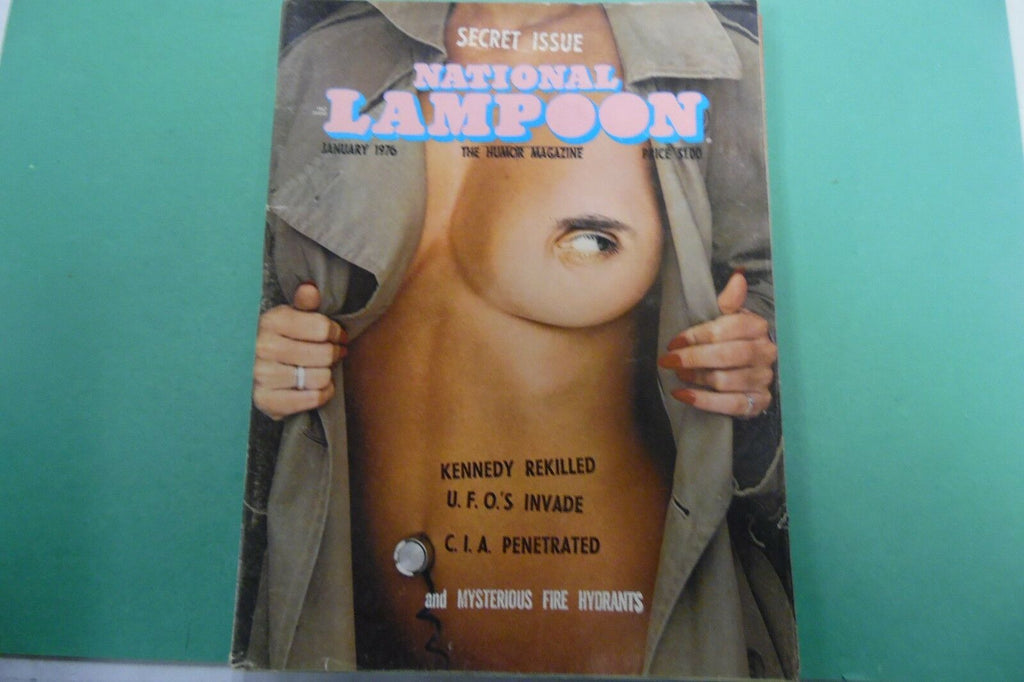 National Lampon Magazine Secret Issue January 1976 122716lm-ep