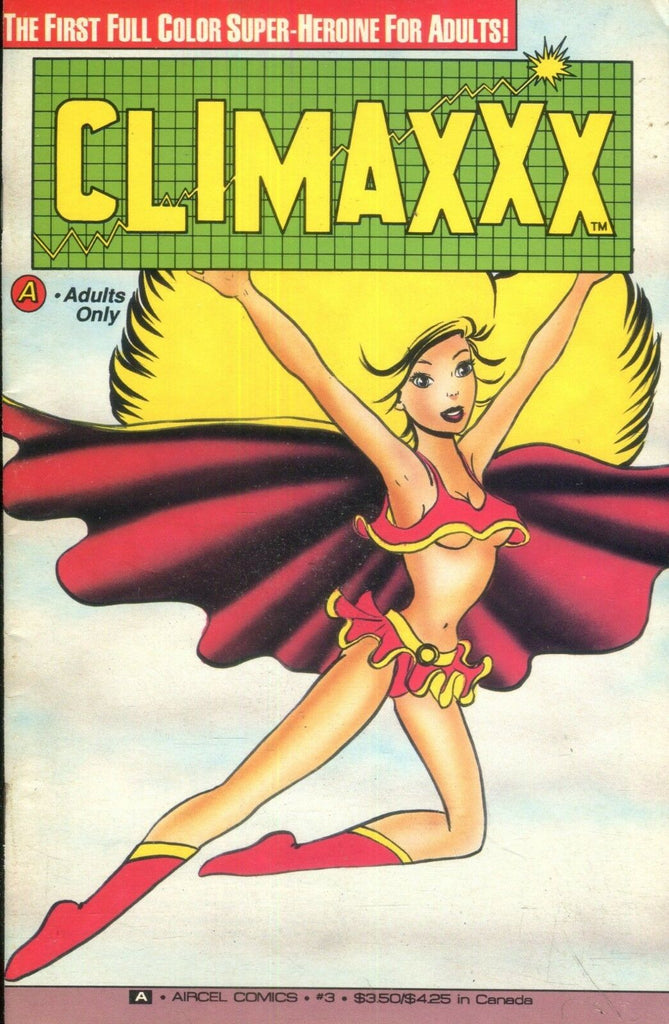 Climaxxx Comic #3 Super-Heroine For Adults! 1991 Aircel 010719lm-ep