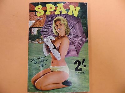 Span Glamour Pin-Up Girls Digest Lynn Joyce #98 1958 051816lm-ep