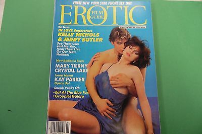 Erotic Film Guide Magazine Kelly Nichols/Jerry Butler #9 1983 071416lm-ep