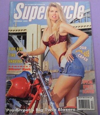 Super Cycle Magazine Big Twin Blazers October 1992 022813lm-epa