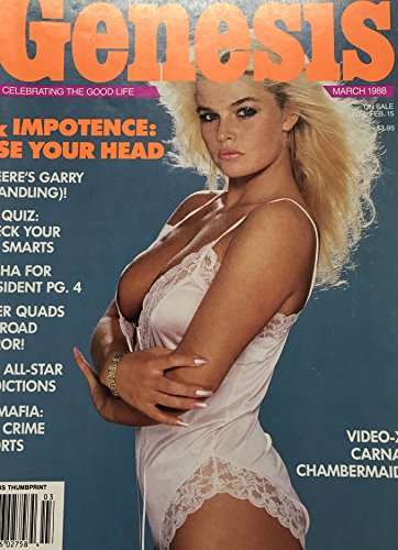 Genesis Adult Magazine, March 1988