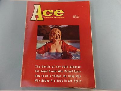 Ace Busty Magazine Lita Cervon July 1963 050916lm-ep - Used