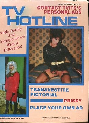 TV Hotline Magazine Transvestite Pictorial vol.1 #2 1988 010318lm-ep2