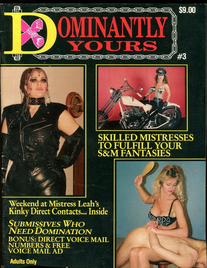 Dominantly Yours Magazine Mistress Leah #3 070919lm-ep2