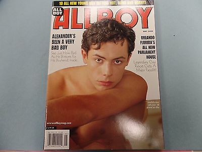 Allman Gay Adult Magazine Cover Guy Alexander May 2000 18+ 031616lm-ep - New