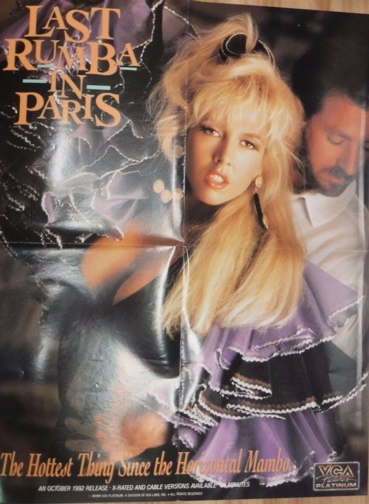 Last Rumba in Paris 1992 VCA Platinum Pictures 18"x23" 062917DBEP