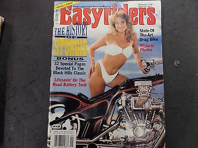 Easyrider Adult Biker Magazine History Of Sturgis September 1990 011916lm-ep