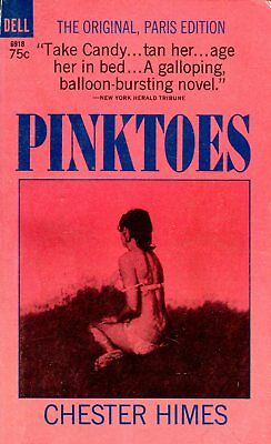 Pink Toes Novel by Chester Himes 1966 Dell Book 032118lm-ep