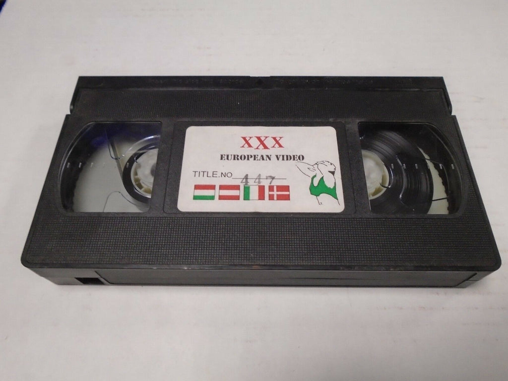 XXX European Video 447 Adult VHS 011519AMP