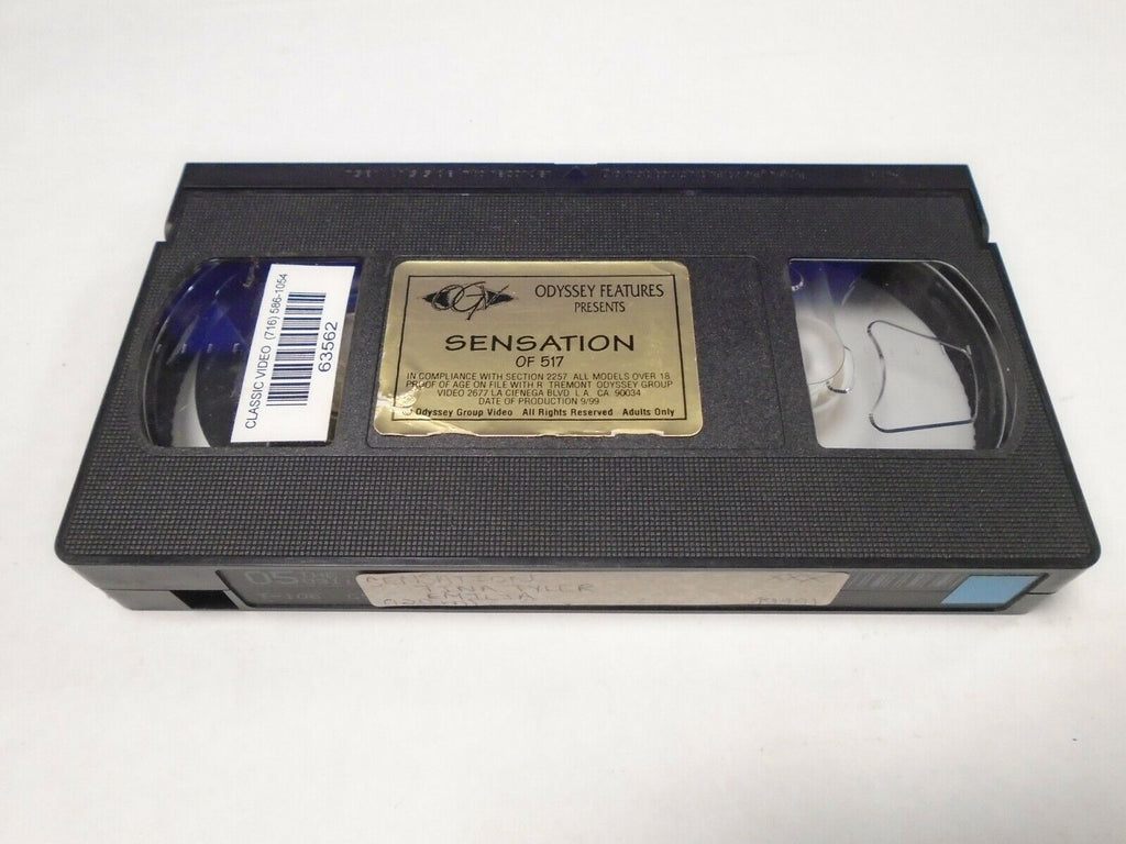 Sensation tina Tyler Emilia 120mins Adult VHS 040219AMP2