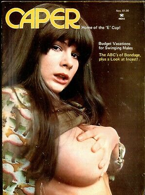 Caper Busty Magazine A Peek At Patti's Pair November 1973 111418lm-ep - Used