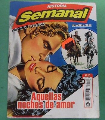 Semanal- Aquellas noches de amor Spanish Graphic Comic Novel #105 063017lm-ep