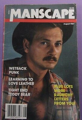 Manscape Gay Digest Wetback Punk August 1987 100912lm-epa