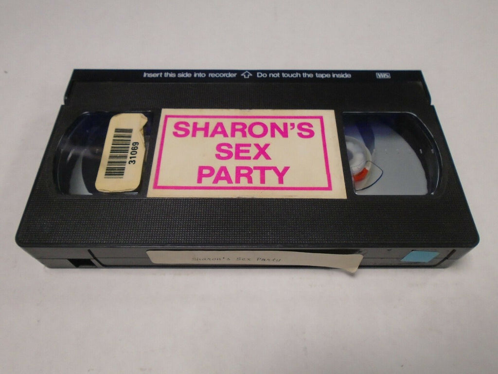 Sharon's Sex Party Vintage Adult VHS 031319AMP2