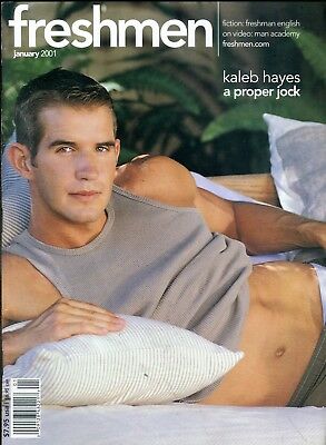 Freshmen Gay Magazine Kaleb Hayes January 2001 031218lm-ep