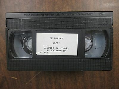 He Devil Vidco VG Adult VHS 052215amp