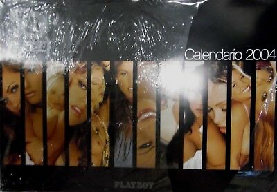 Playboy 50th Anniversary Calendar 2004 19" x 13 1/2" 052318lm-ep - Used