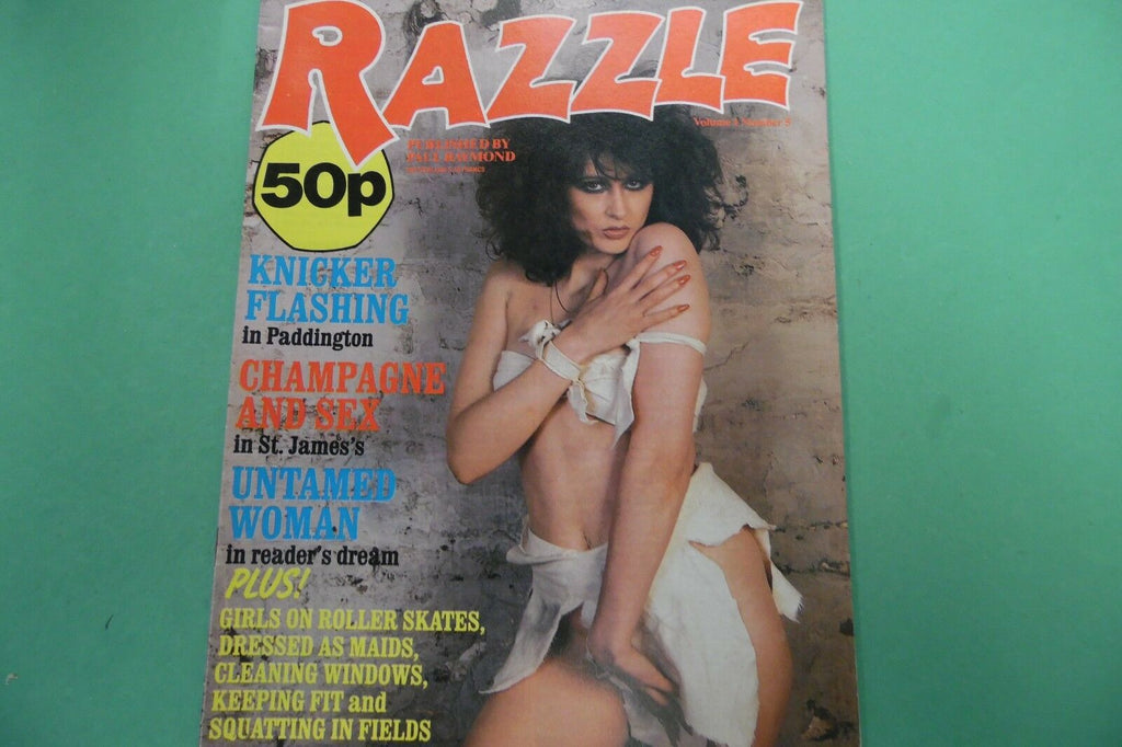 Razzle Magazine Untamed Woman vol.1 #5 1983 Paul Raymond 102416lm-ep