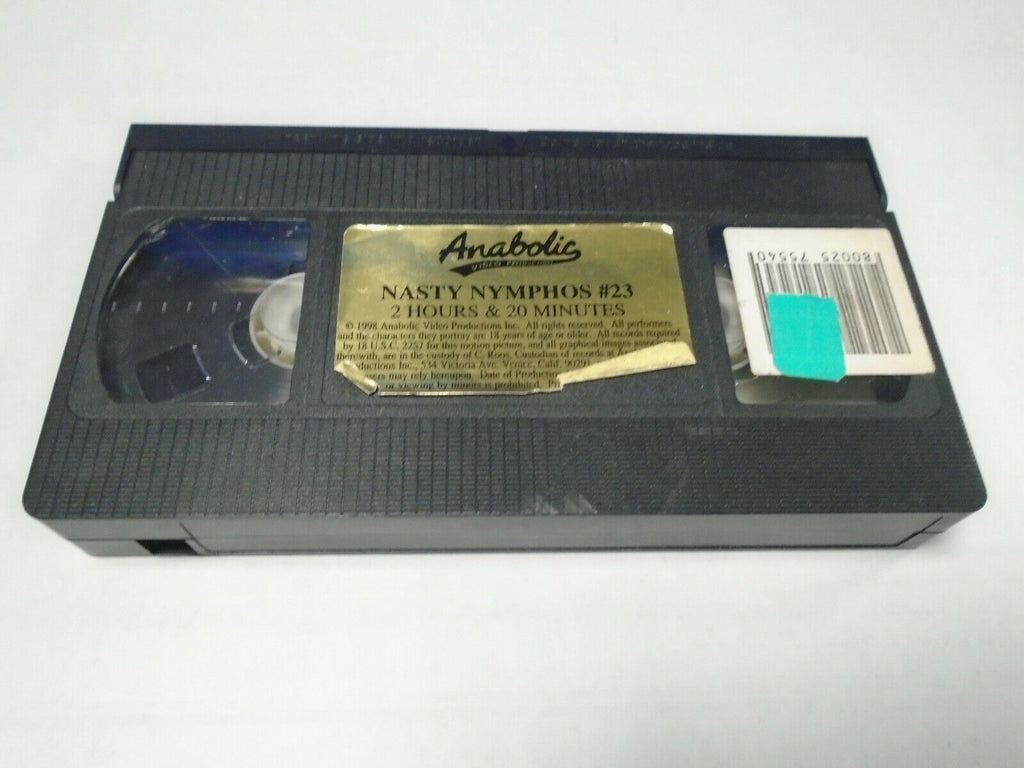 Nasty Nymphos #23 2hrs 20mins Anabolic 1998 Adult VHS 070419AMP