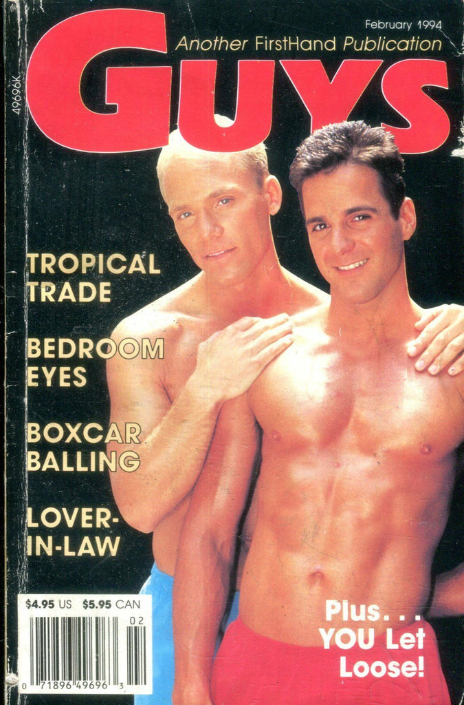 Guys Gay Digest Bedroom Eyes February 1994 020519lm-ep