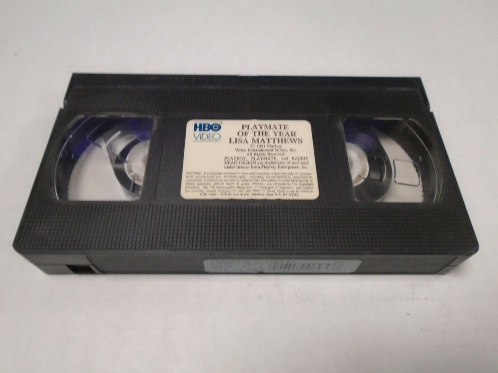 Playmate of the Year Lisa Matthews 1991 Playboy Adult VHS 032119AMP