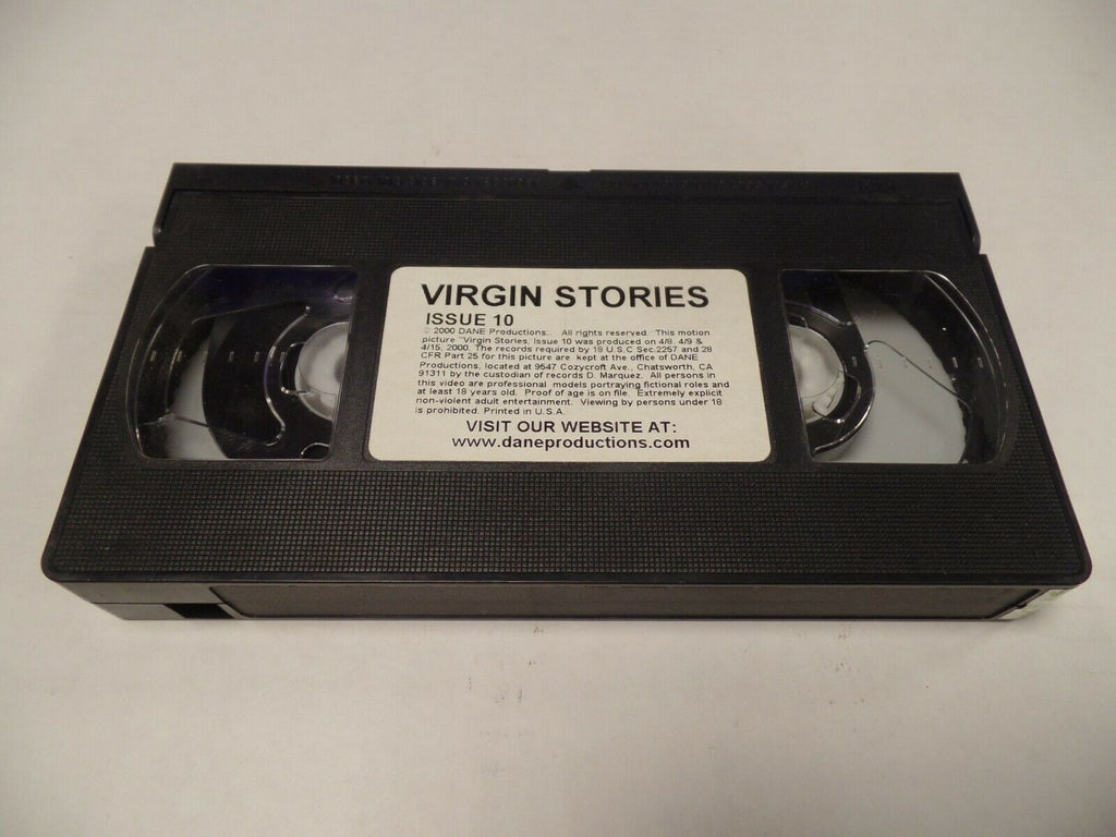 Virgin Stories Issue #10 Dane Productions 2000 Adult VHS 051619AMP2