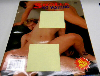 3 Holes No Waiting Adult Magazine 1997 nm 102513lm-ep